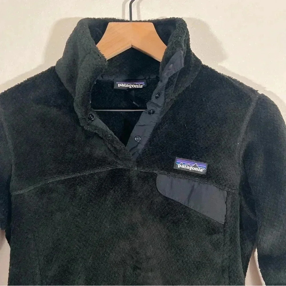 Womens Patagonia Re-Tool Snap Black - Picture 4 of 6